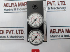 Abb 7959112 Manometer Block-c Alu G1/4" Einf 10bar 0-145 Psi