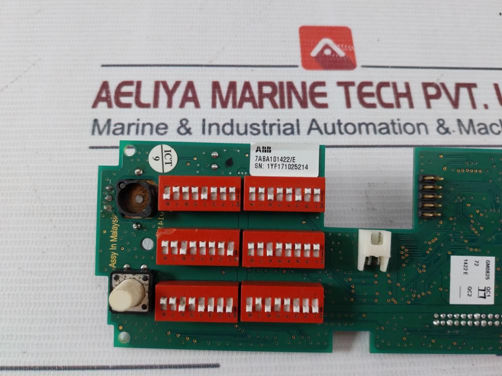 Abb 7Aba101417 Printed Circuit Board Rev C Gm0825