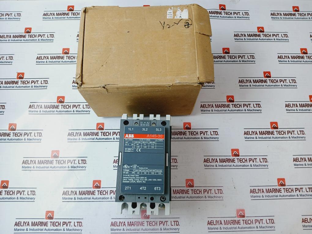 ABB A145-30 Contactor 250A 1000V