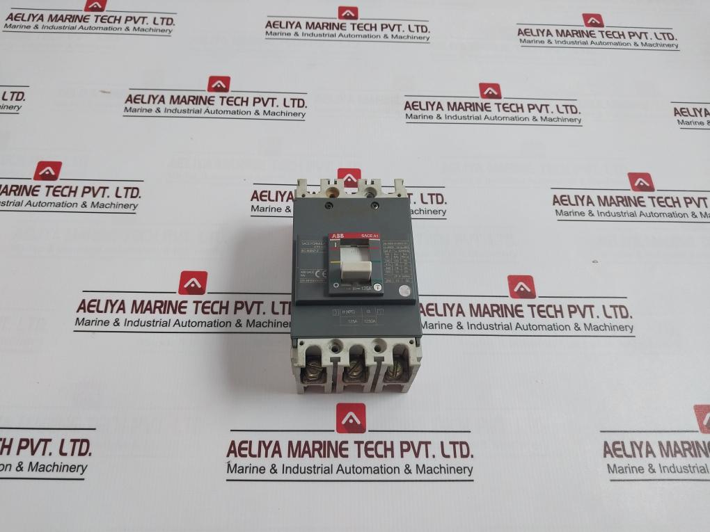 Abb A1N 125 Circuit Breaker 550Vac/250Vdc 690V 6Kv 125A L4334-v08 A