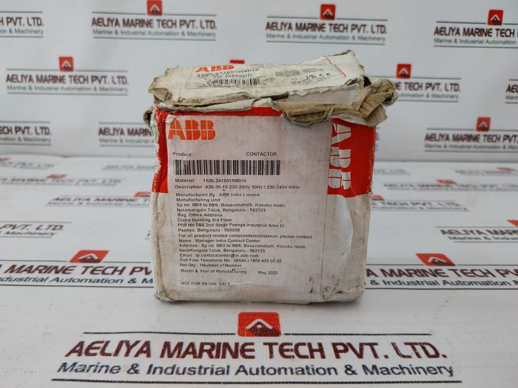 Abb A26-30-10 Contactor 600VAc