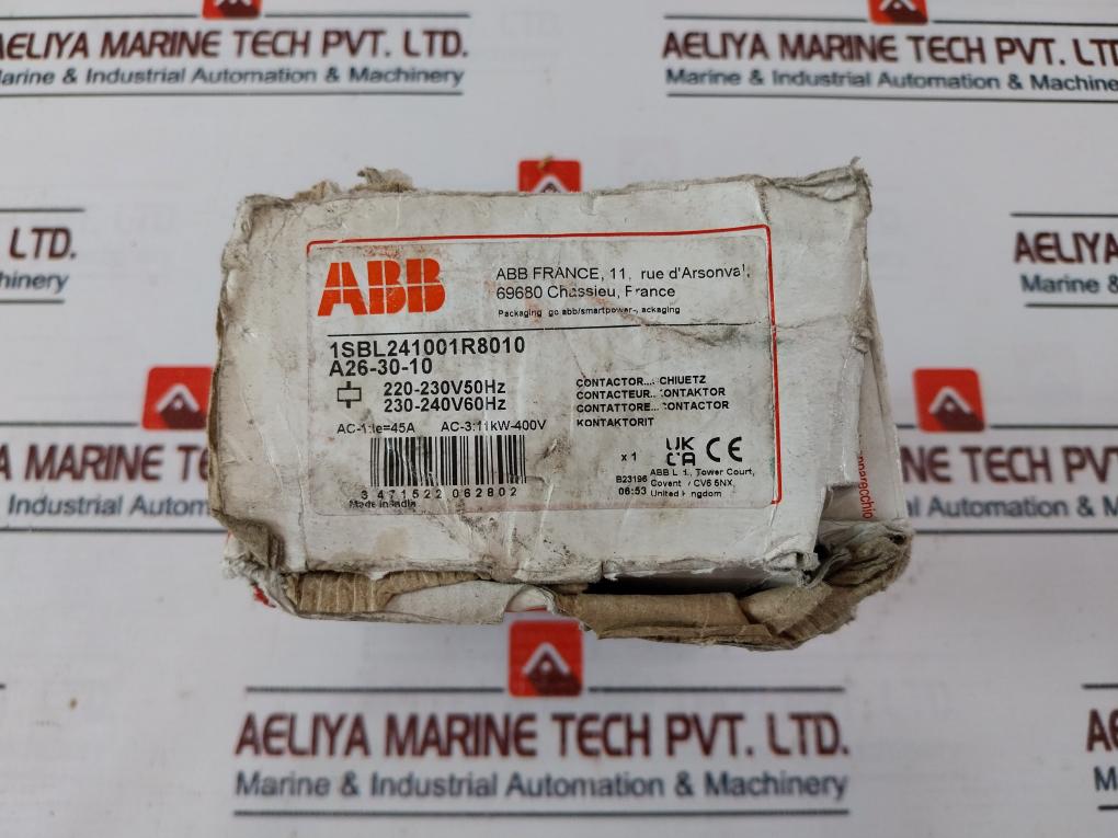 Abb A26-30-10 Contactor 600VAc