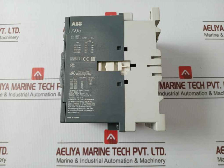 Abb A95-30 Contactor 5Ma-24Vdc 110-120V 60Hz