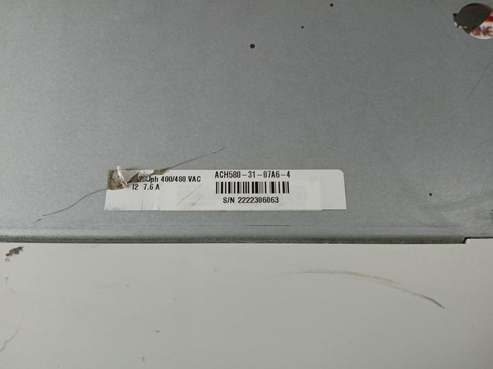Abb Ach580-31-07A6-4 Wall-mounted Ultra-low Harmonic Drive Afb1224Ehe Ip21 2A