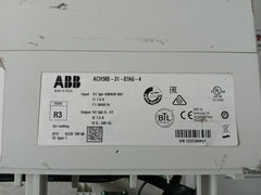 Abb Ach580-31-07A6-4 Wall-mounted Ultra-low Harmonic Drive Afb1224Ehe Ip21 2A