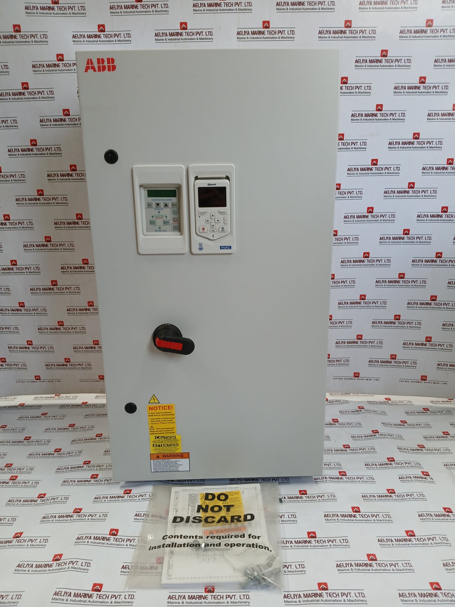 Abb Ach580-bcr-034A-4+J429 Hvac Enclosed Industrial Control Panel V2.15.0.4 34 A