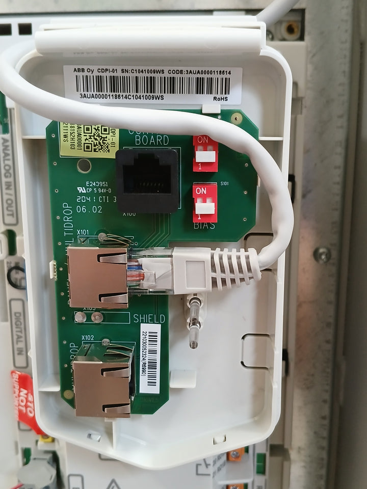 Abb Ach580-bcr-034A-4+J429 Hvac Enclosed Industrial Control Panel V2.15.0.4 34 A