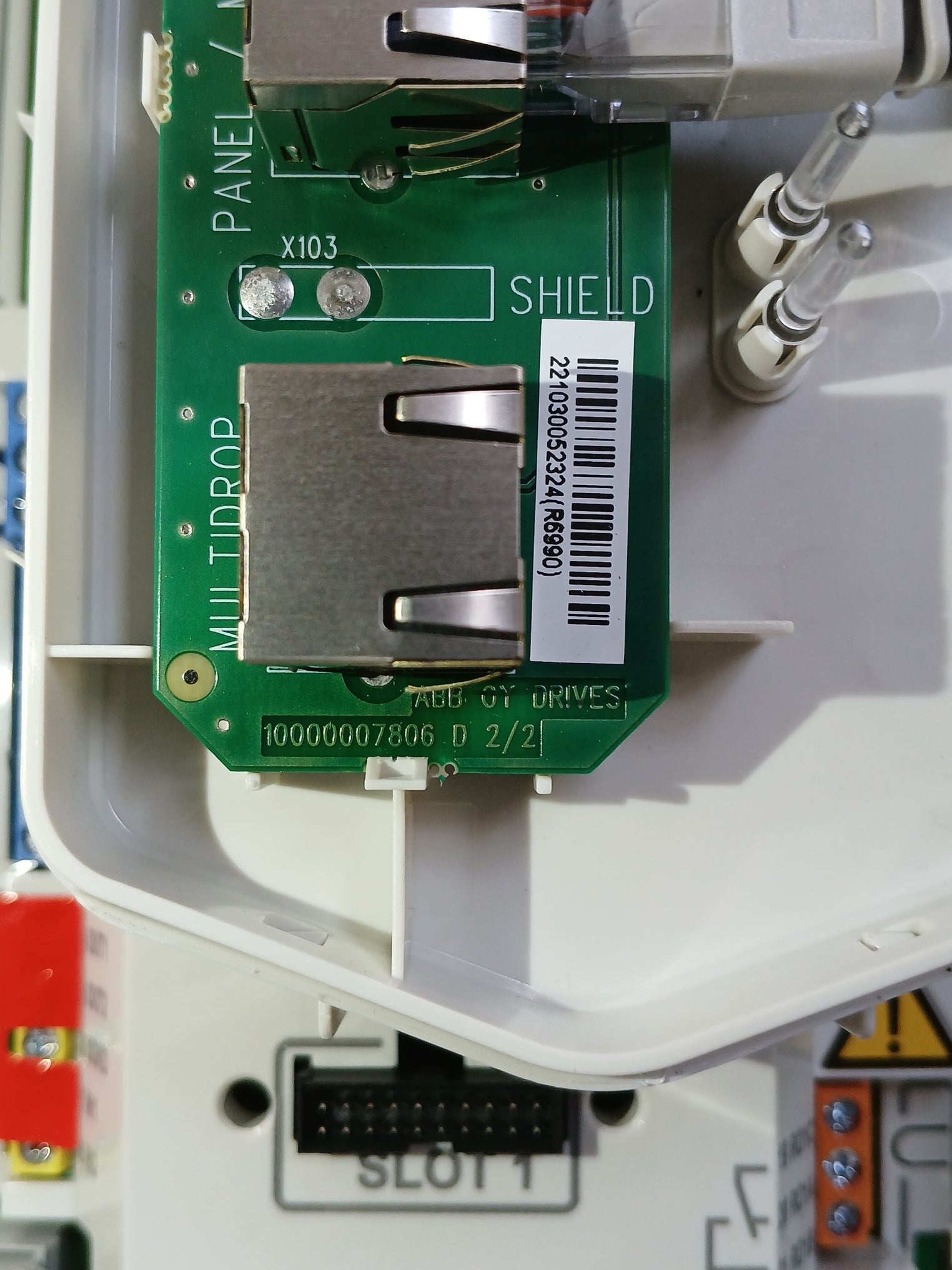 Abb Ach580-bcr-034A-4+J429 Hvac Enclosed Industrial Control Panel V2.15.0.4 34 A