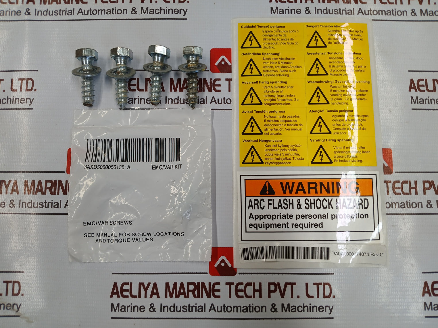 Abb Ach580-bcr-034A-4+J429 Hvac Enclosed Industrial Control Panel V2.15.0.4 34 A