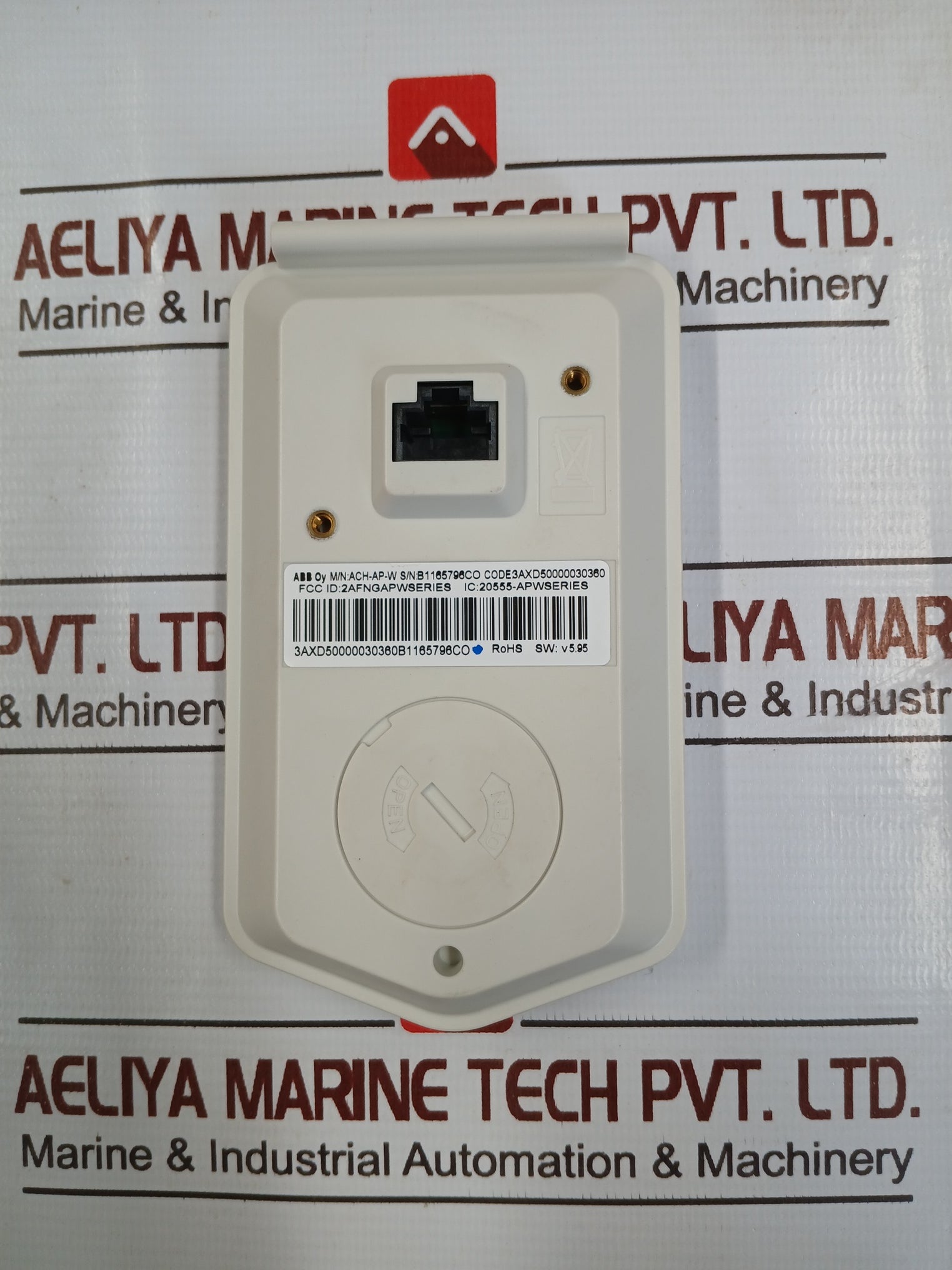 Abb Ach580-bcr-034A-4+J429 Hvac Enclosed Industrial Control Panel V2.15.0.4 34 A