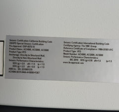 Abb Ach580-bcr-044A-4+B056+F267 Hvac Enclosed Industrial Control Panel 30 Hp 44A