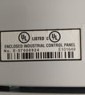 Abb Ach580-bcr-044A-4+B056+F267 Hvac Enclosed Industrial Control Panel 30 Hp 44A