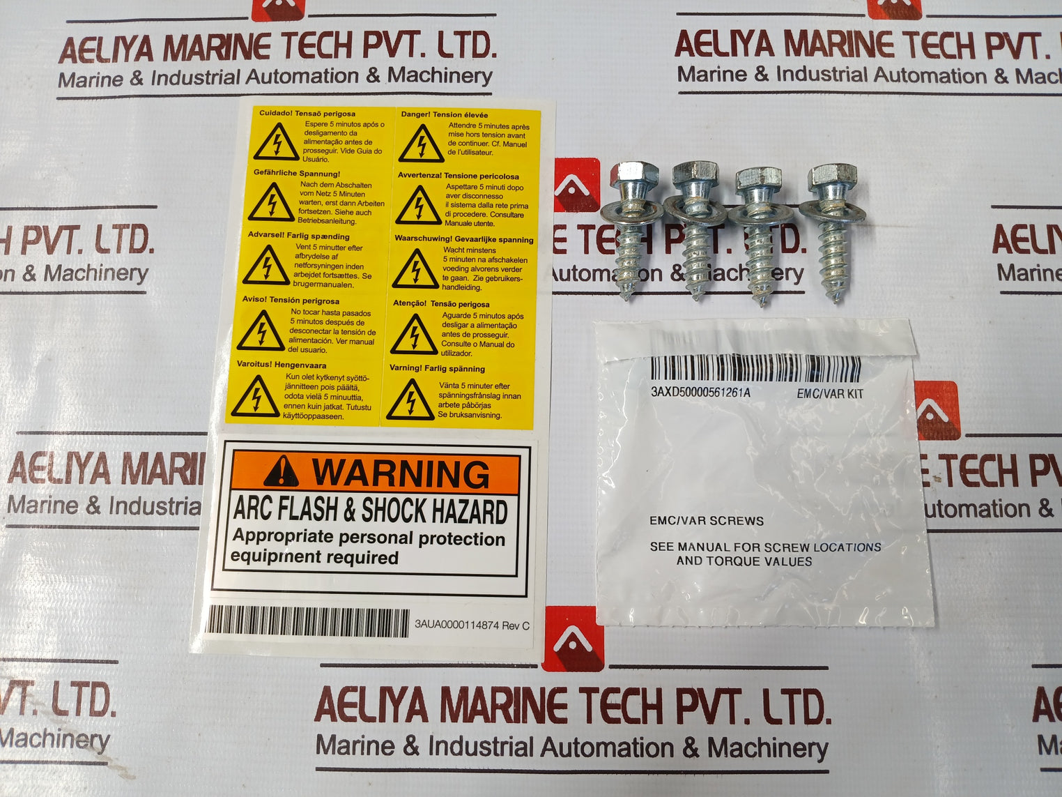 Abb Ach580-bcr-044A-4+B056+F267 Hvac Enclosed Industrial Control Panel 30 Hp 44A