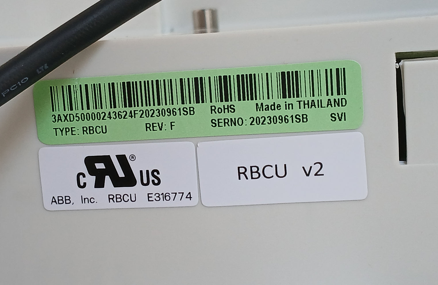 Abb Ach580-bcr-044A-4+B056+F267 Hvac Enclosed Industrial Control Panel 30 Hp 44A