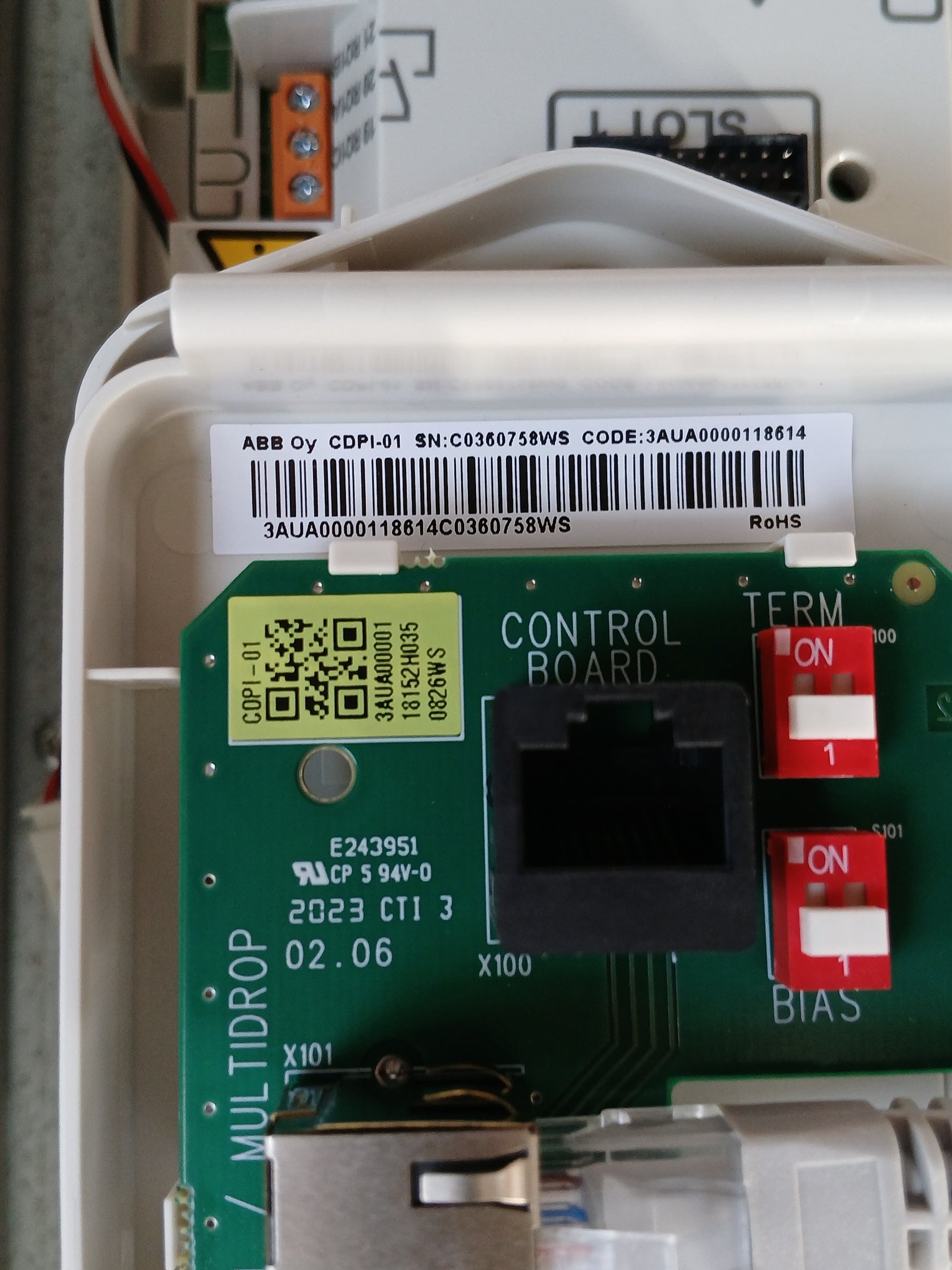 Abb Ach580-bcr-044A-4+B056+F267 Hvac Enclosed Industrial Control Panel 30 Hp 44A