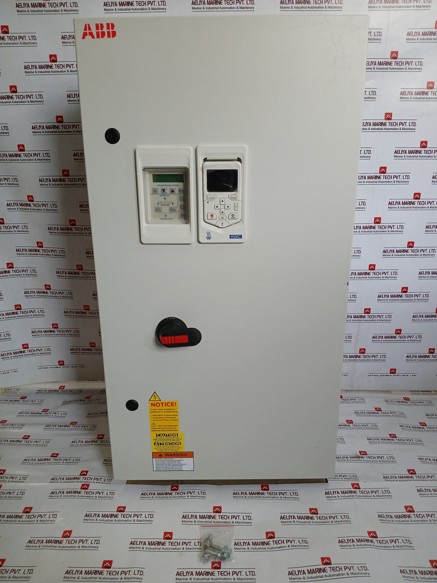 Abb Ach580-bcr-052A-4+B056+F267 Hvac Enclosed Industrial Control Panel 40 Hp 52A