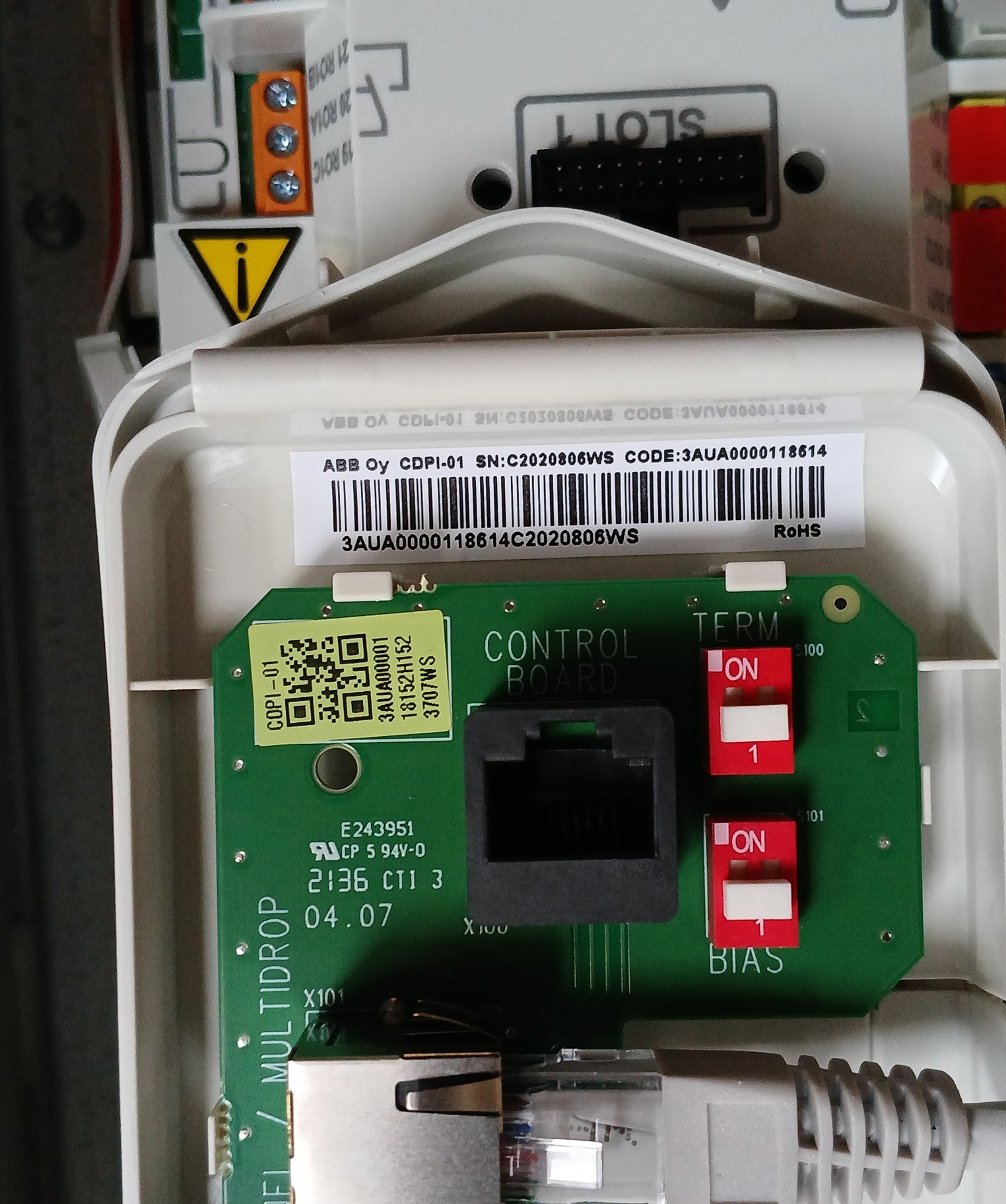 Abb Ach580-bcr-052A-4+B056+F267 Hvac Enclosed Industrial Control Panel 40 Hp 52A