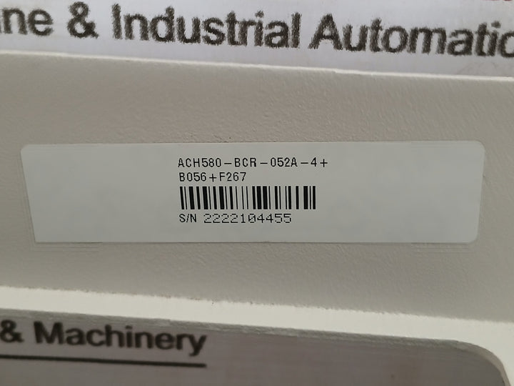 Abb Ach580-bcr-052A-4+B056+F267 Hvac Enclosed Industrial Control Panel 40 Hp 52A