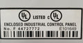 Abb Ach580-bcr-077A-4+B056+F267 Hvac Enclosed Industrial Control Panel 0–500 Hz