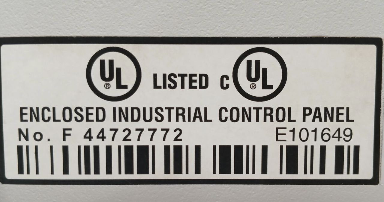 Abb Ach580-bcr-077A-4+B056+F267 Hvac Enclosed Industrial Control Panel 0–500 Hz