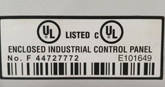 Abb Ach580-bcr-077A-4+B056+F267 Hvac Enclosed Industrial Control Panel 0–500 Hz