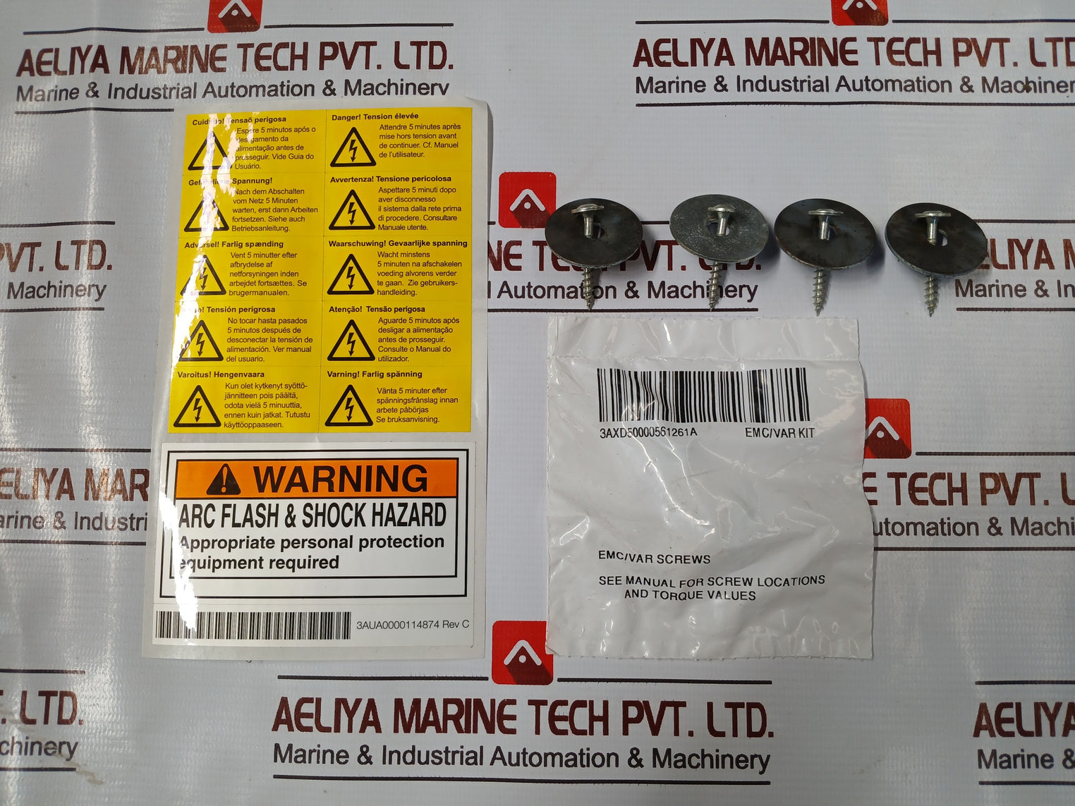 Abb Ach580-bcr-077A-4+E213+F267 Hvac Enclosed Industrial Control Panel Rev A