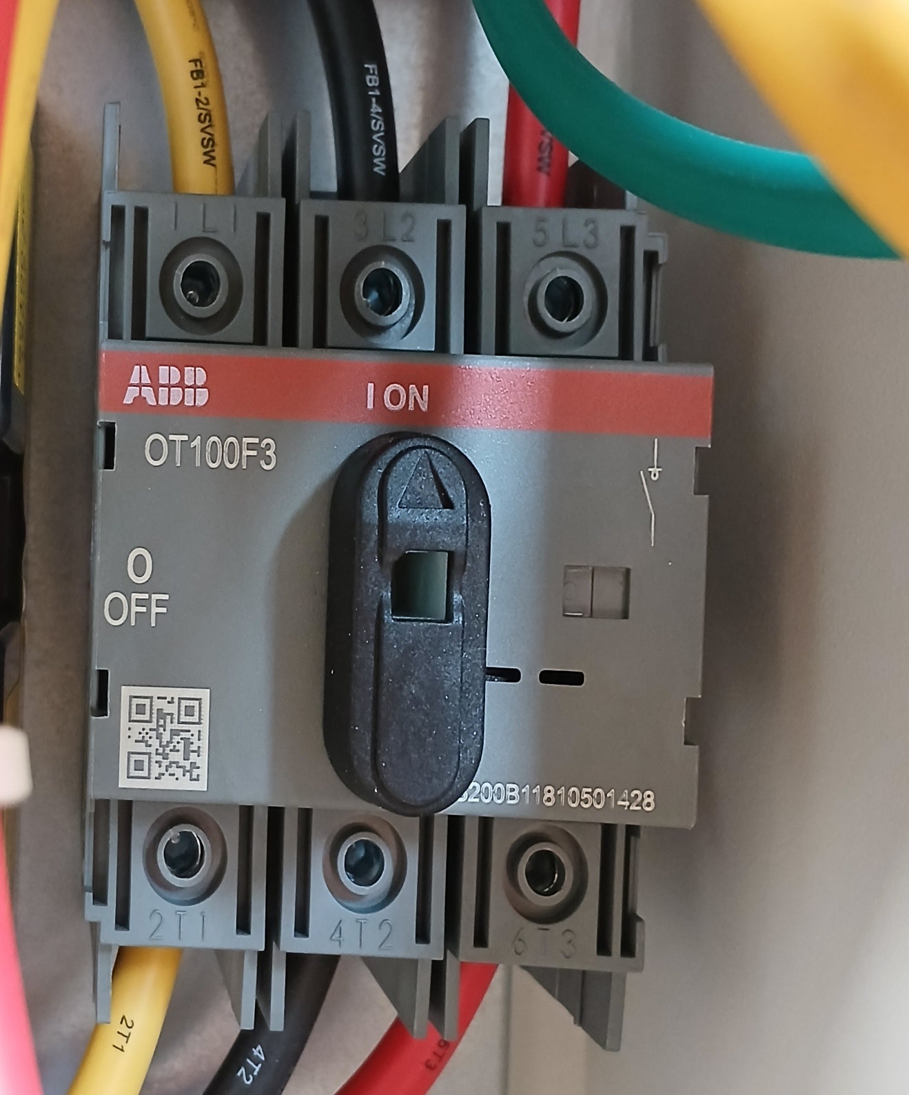 Abb Ach580-bcr-077A-4+E213+F267 Hvac Enclosed Industrial Control Panel Rev A