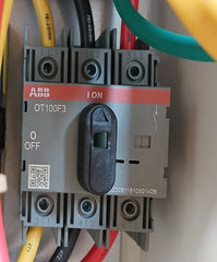 Abb Ach580-bcr-077A-4+E213+F267 Hvac Enclosed Industrial Control Panel Rev A