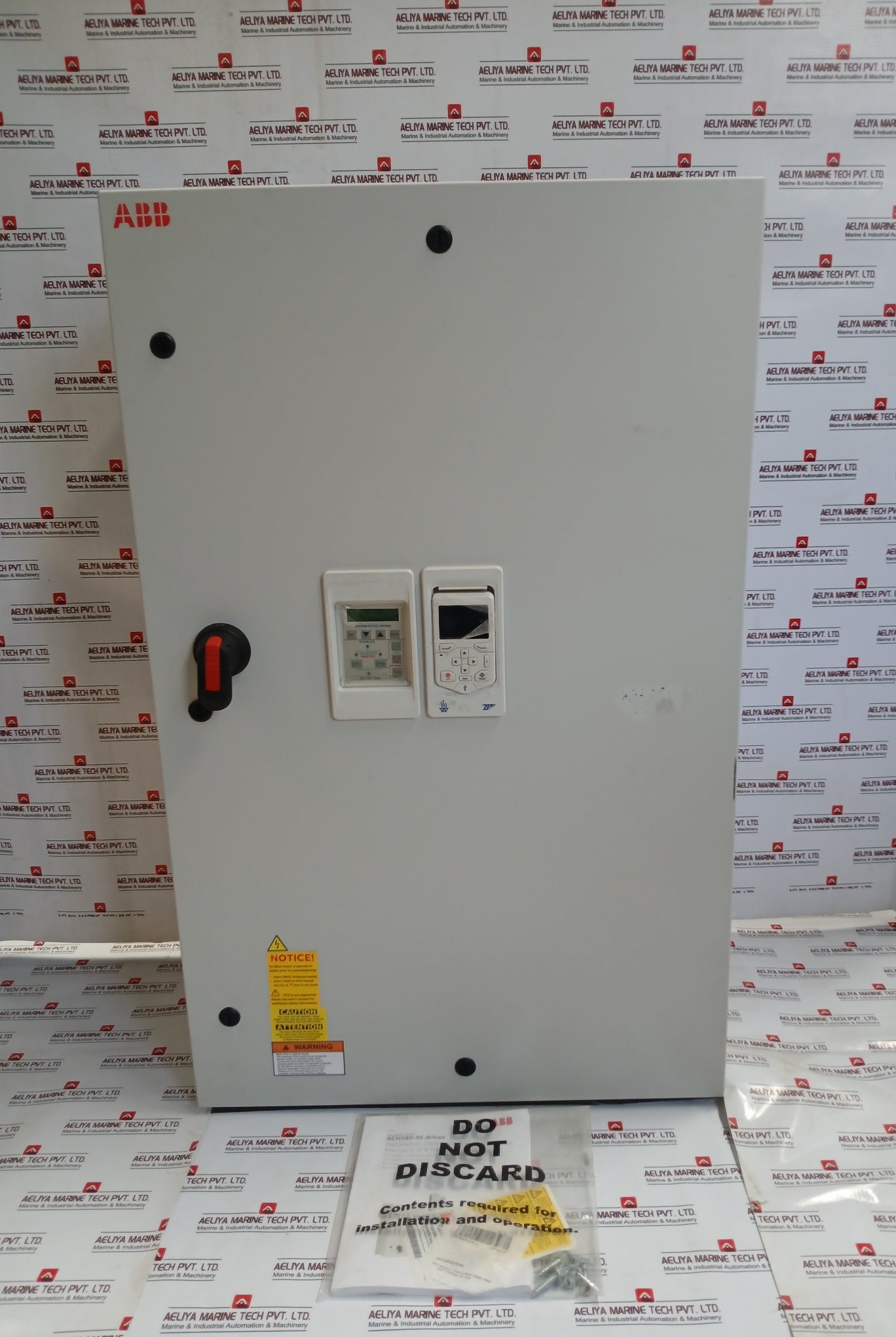 Abb Ach580-bcr-124A-4+B056+F267 Hvac Packaged Drive For E-clipse Bypass & Cb
