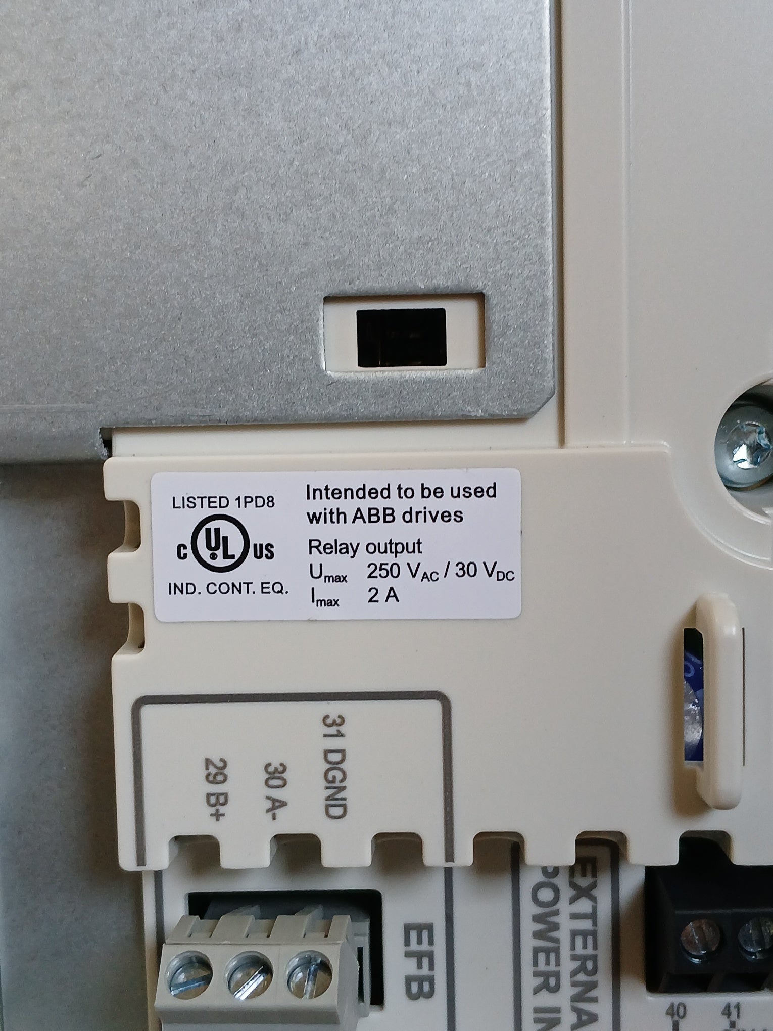 Abb Ach580-bcr-124A-4+B056+F267 Hvac Packaged Drive For E-clipse Bypass & Cb