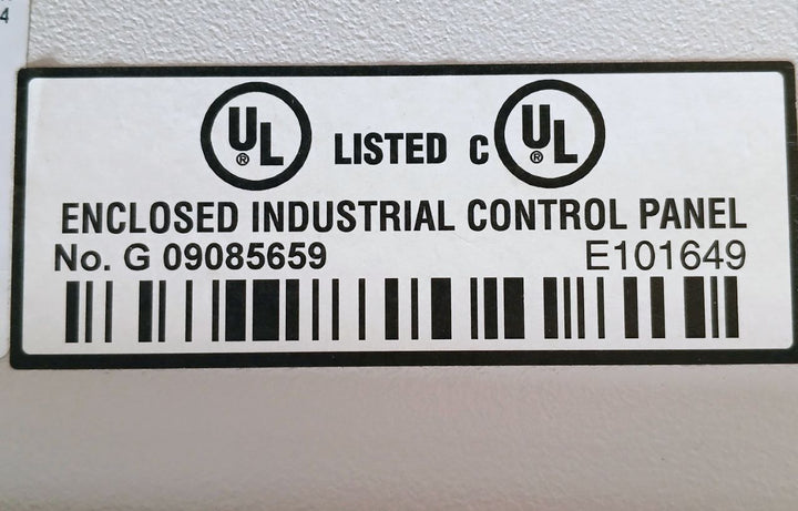 Abb Ach580-bcr-124A-4+F267 Hvac Enclosed Industrial Control Panel 100 Hp 100Ka