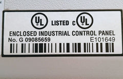 Abb Ach580-bcr-124A-4+F267 Hvac Enclosed Industrial Control Panel 100 Hp 100Ka