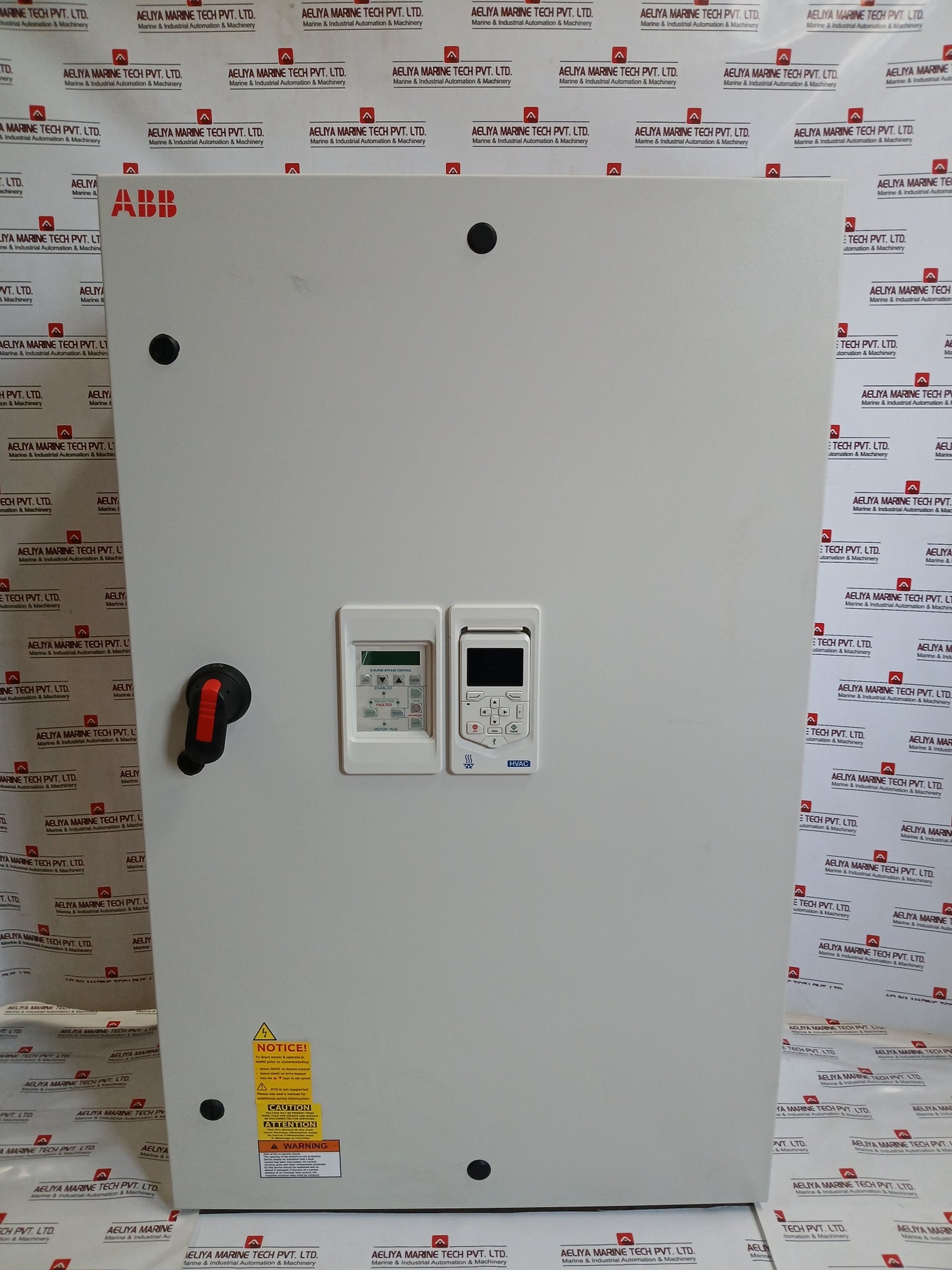 Abb Ach580-bcr-124A-4+F267 Hvac Enclosed Industrial Control Panel 100 Hp 100Ka