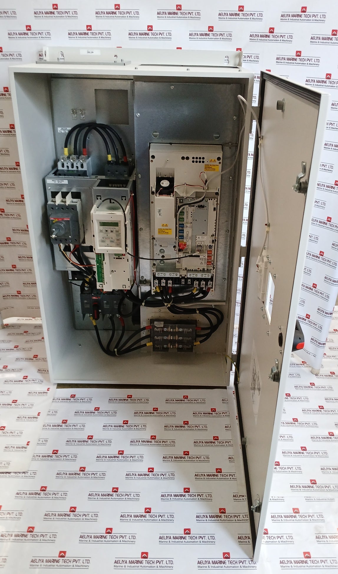 Abb Ach580-bcr-124A-4+F267 Hvac Enclosed Industrial Control Panel 100 Hp 100Ka