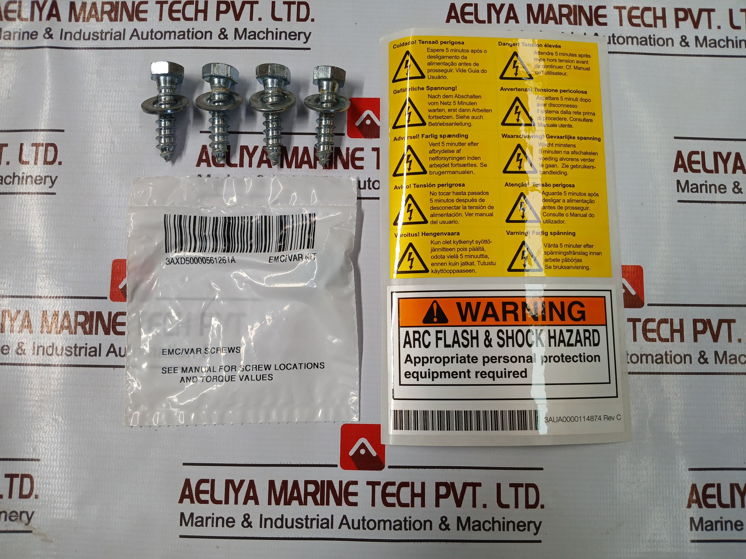 Abb Ach580-bdr-02A7-6+B056+E213+J429 Hvac Enclosed Industrial Control Panel 2 Hp