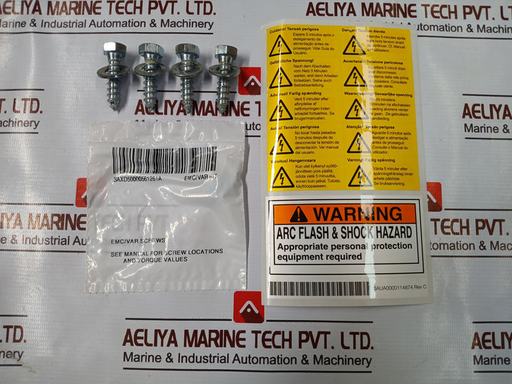 Abb Ach580-bdr-02A7-6+B056+E213+J429 Hvac Enclosed Industrial Control Panel 2 Hp