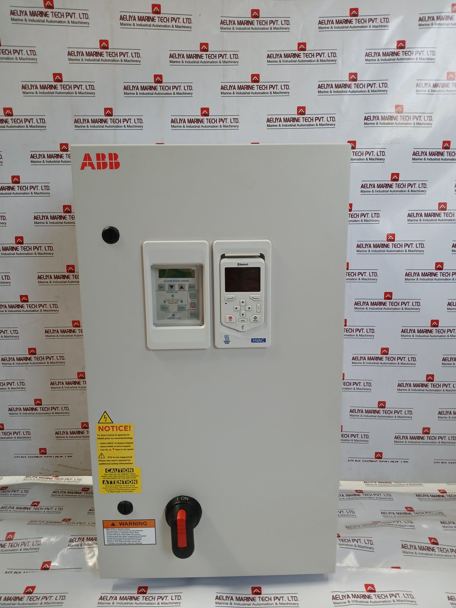Abb Ach580-bdr-02A7-6+B056+E213+J429 Hvac Enclosed Industrial Control Panel 2 Hp