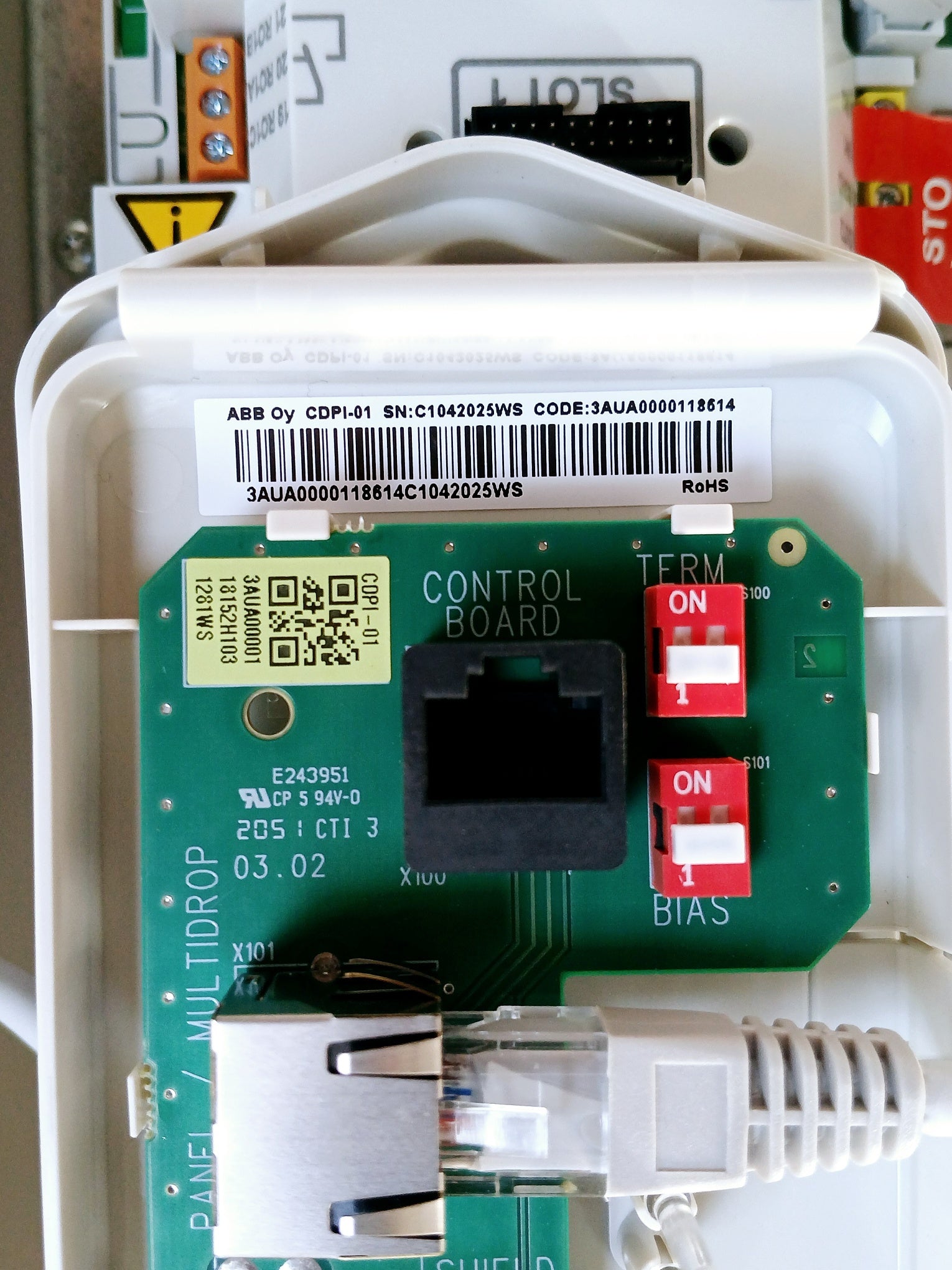Abb Ach580-bdr-02A7-6+B056+E213+J429 Variable Frequency Drive With Bypass 600Vac