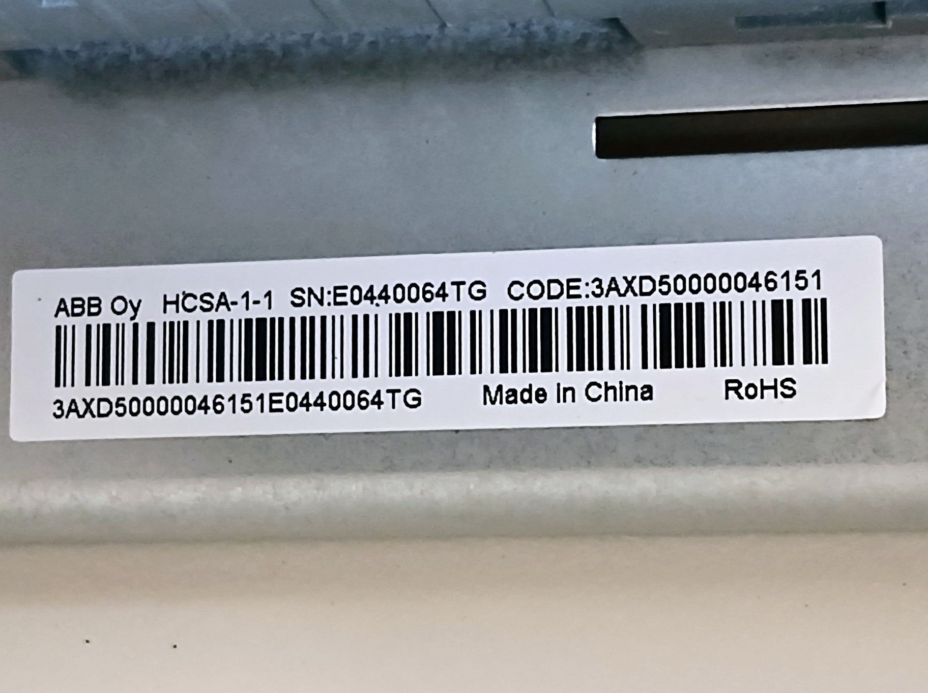 Abb Ach580-bdr-02A7-6+B056+E213+J429 Variable Frequency Drive With Bypass 600Vac