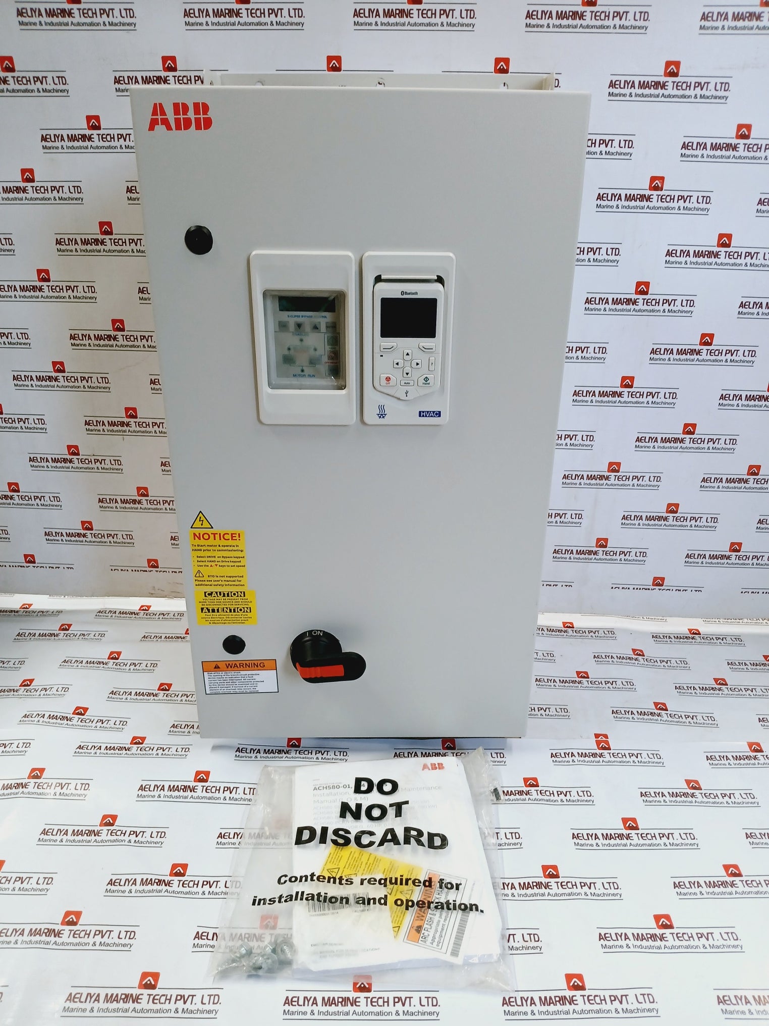 Abb Ach580-bdr-03A9-6+B056+E213+J429 Variable Frequency Drive For Hvac 3Hp 600Va