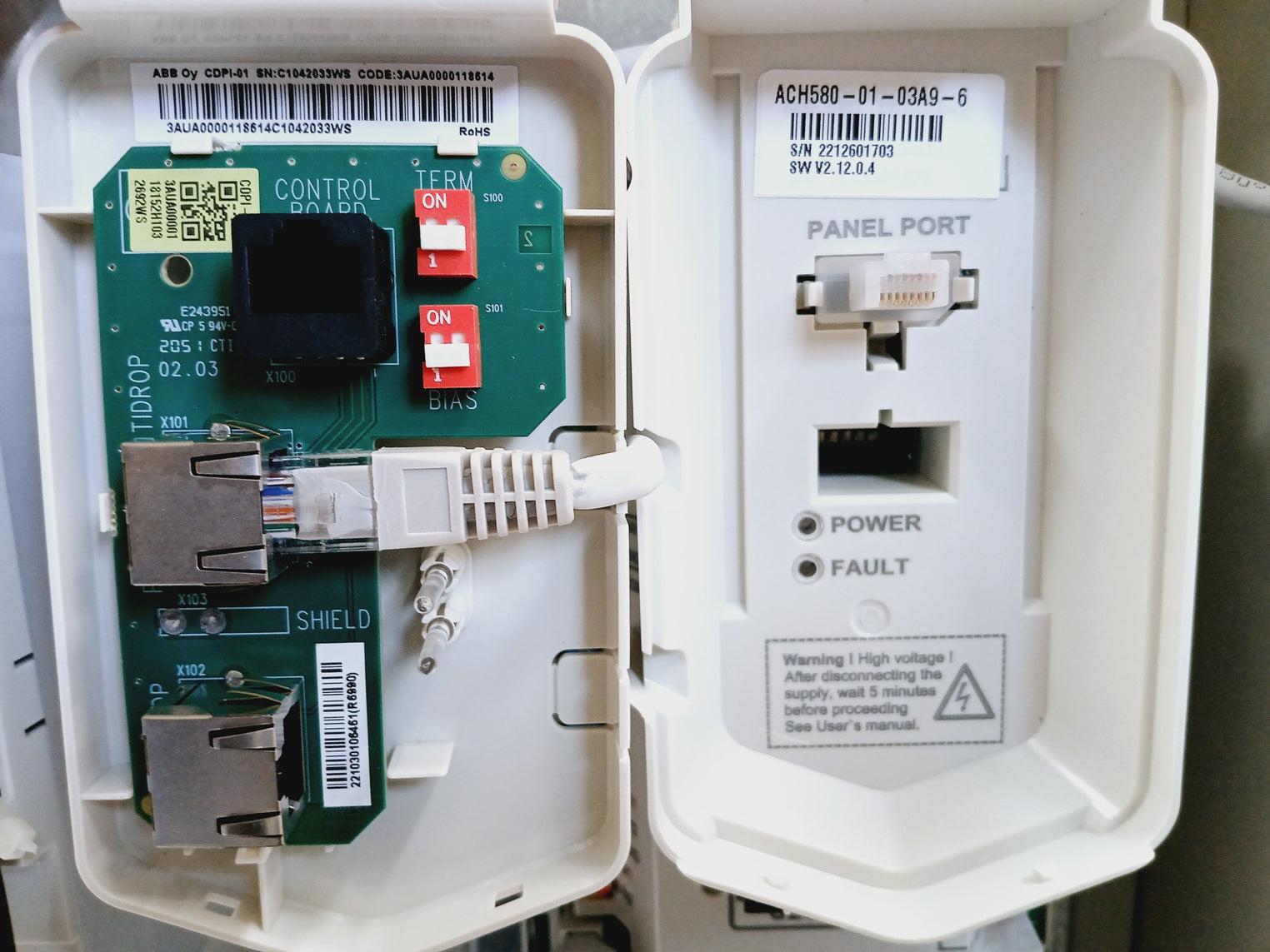 Abb Ach580-bdr-03A9-6+B056+E213+J429 Variable Frequency Drive For Hvac 3Hp 600Va