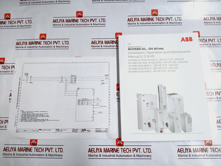 Abb Ach580-pcr-014A-4+B058+J429 Variable Frequency Drive (Vfd) Hvac 440-480 Vac