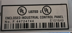 Abb Ach580-pcr-034A-4+B058 Hvac Enclosed Control Panel Ach-ap-h 100 Ka 34A 5.95
