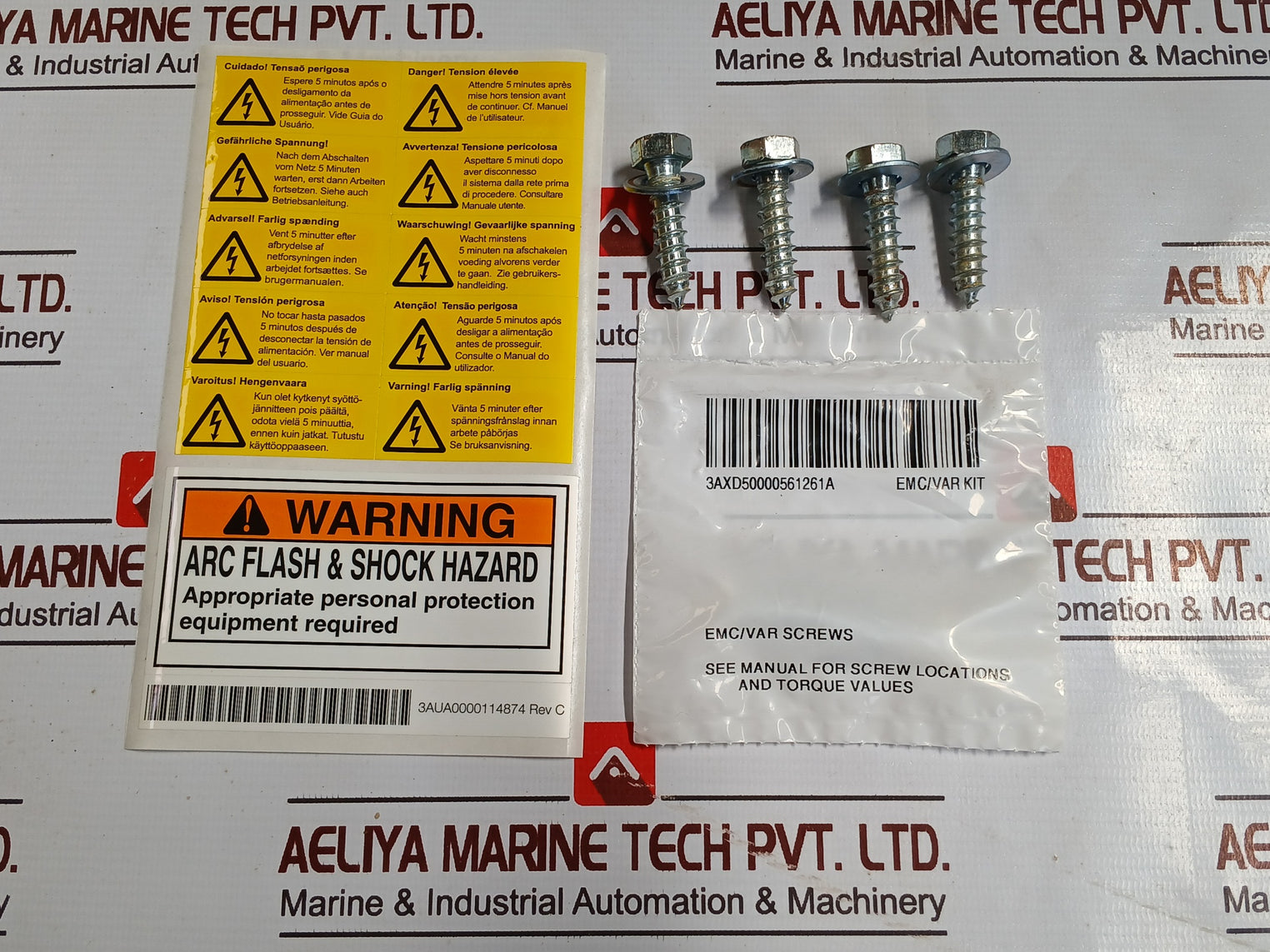 Abb Ach580-pcr-034A-4+B058 Hvac Enclosed Control Panel Ach-ap-h 100 Ka 34A 5.95