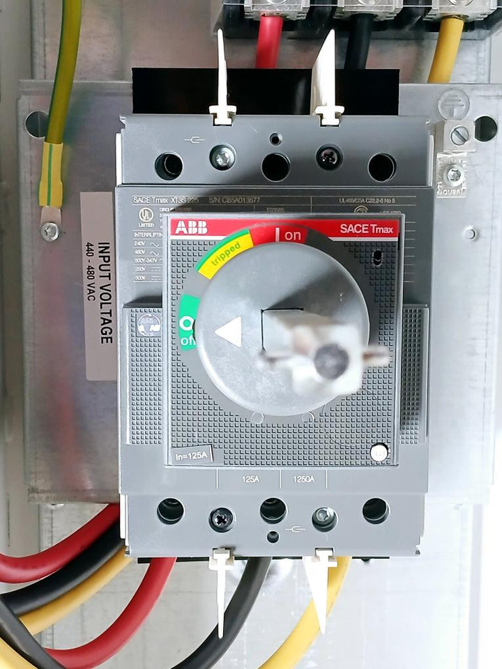 Abb Ach580-pcr-077A-4+E213 Hvac Drive With Circuit Breaker Disconnect 440-480Vac