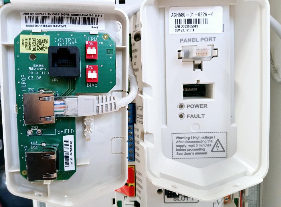 Abb Ach580-pdr-022A-6+B058 Hvac Drive With Disconnect Us 100Ka 3Ph 50…60Hz