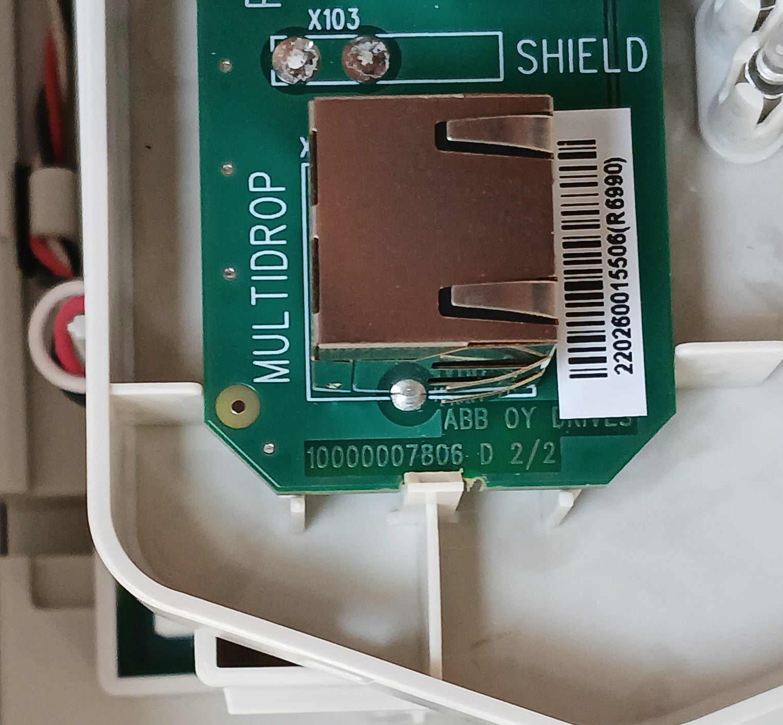 Abb Ach580-pdr-022A-6+B058 Vfd (Variable Frequency Drive) 600Vac 22A 50/60Hz