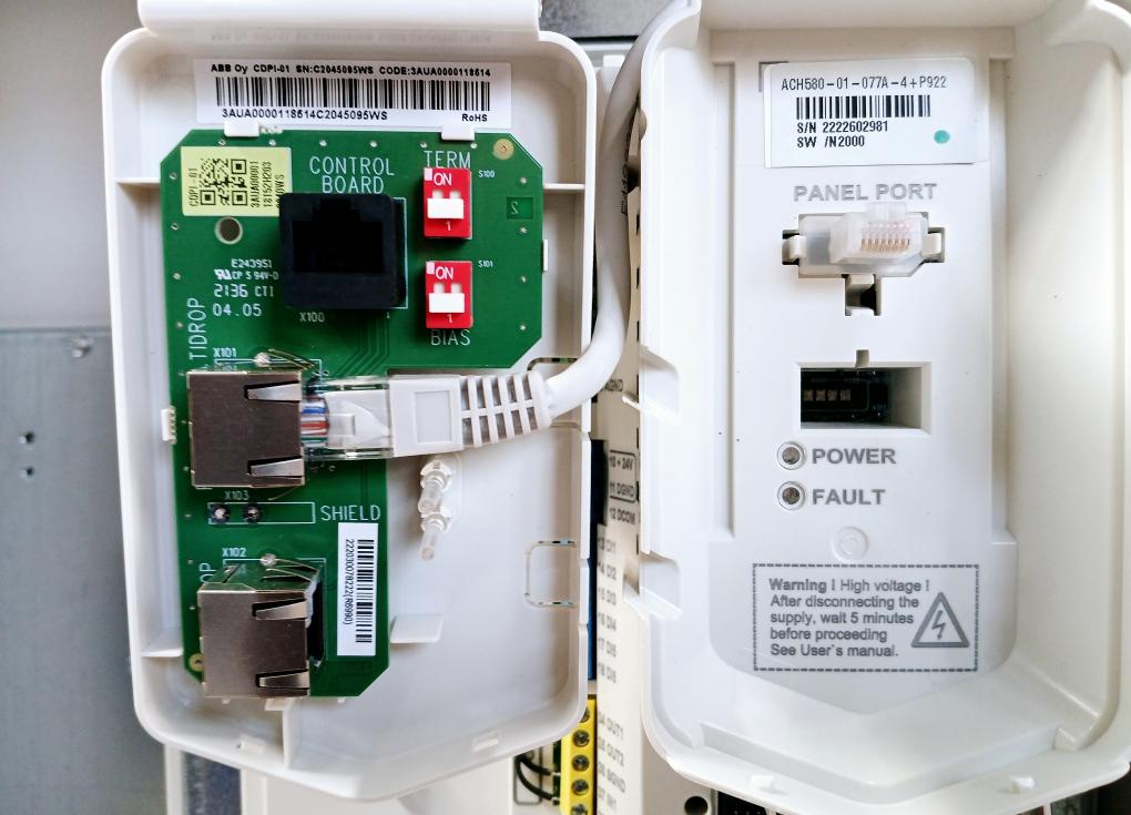 Abb Ach580-pdr-077A-4+B056+E213 Hvac Drive With Disconnect Us 250Vac