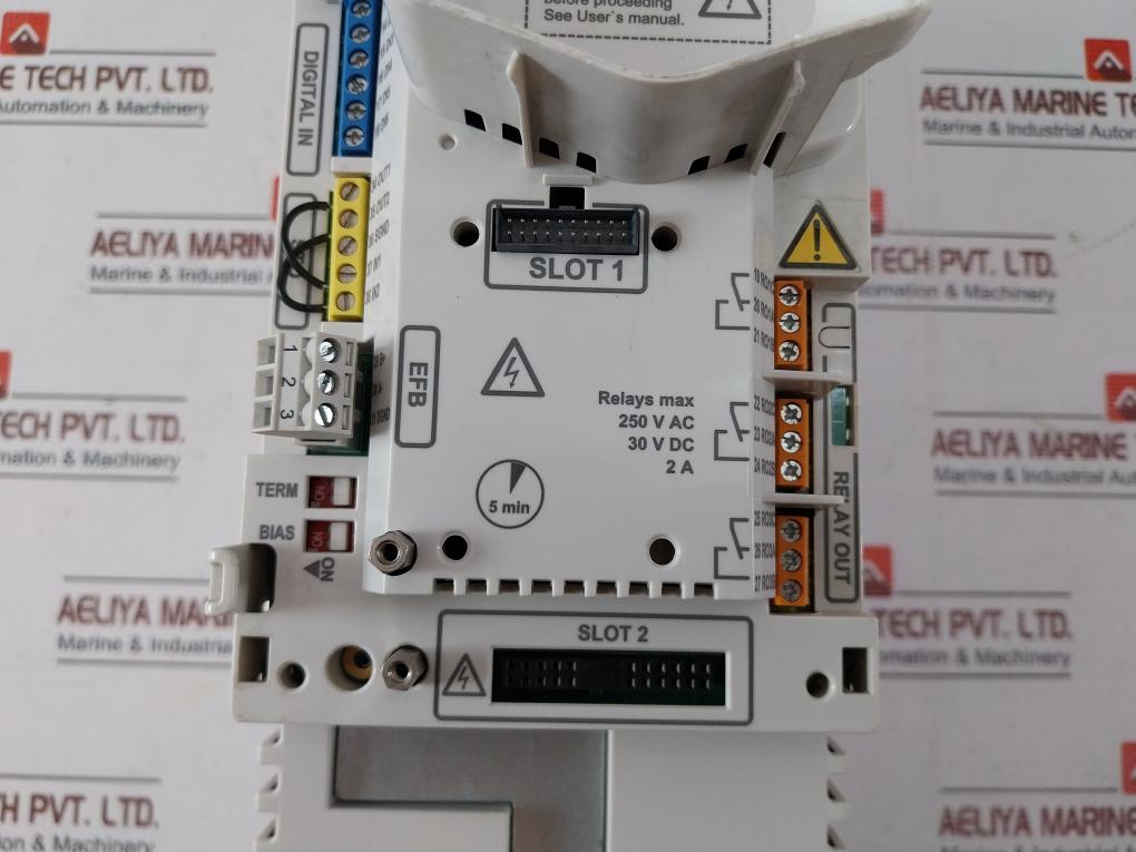 Abb Acq580-01-018A-4 Wall-mounted Drive 250V Ac 30V Dc 2A Max 250 Ma