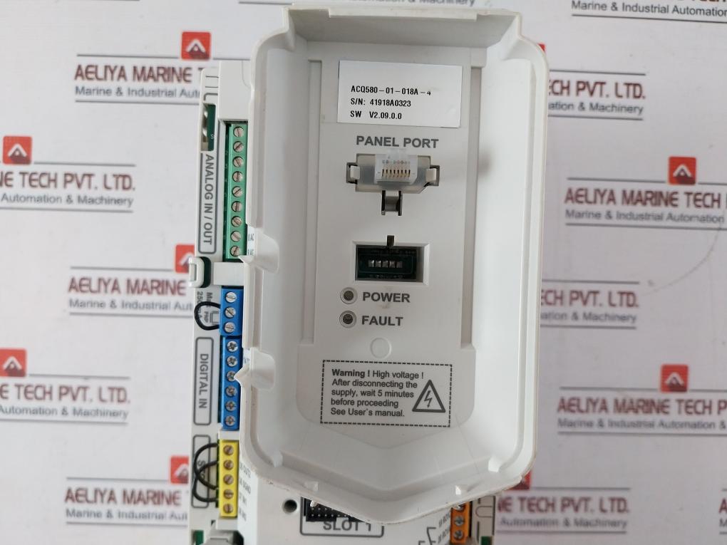 Abb Acq580-01-018A-4 Wall-mounted Drive 250V Ac 30V Dc 2A Max 250 Ma